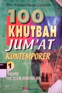 Image of 100 Khutbah Jum'at Kontemporer