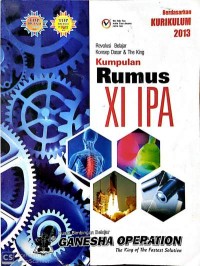 Image of Kumpulan Rumus XI IPA Kurikulum 2013