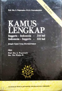 Image of Kamus Lengkap Inggeris Indonesia Indonesia Inggeris dengan Ejaan yang Disempurnakan Edisi Lux