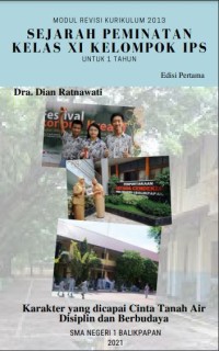 Image of Modul Revisi Kurikulum 2013 Sejarah Peminatan Kelas XI Kelompok IPS untuk 1 Tahun