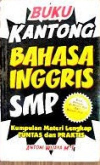 Image of Buku Kantong Bahasa Inggris SMP