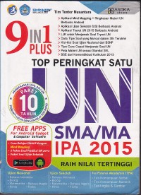 Image of 9 in 1 Plus Top Peringkat Satu UN SMA/MA IPA 2015