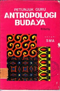 Image of Pokok - pokok Antropologi Budaya