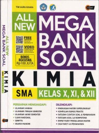 Image of All New Mega Bank Soal Kimia SMA Kelas X, XI, & XII