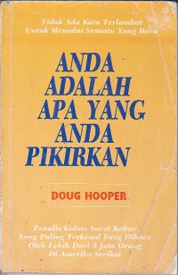 Image of Anda Adalah Apa Yang Anda Pikirkan