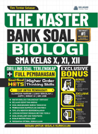 Image of THE MASTER BANK SOAL BIOLOGI SMA KELAS X, XI, XII