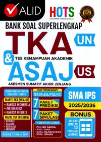 Image of Bank Soal Superlengkap TKA  & ASAJ IPS 2025/2026