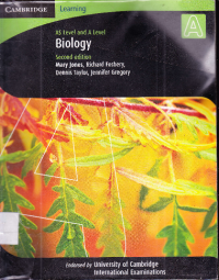 Image of As Level and A level Biology second edition