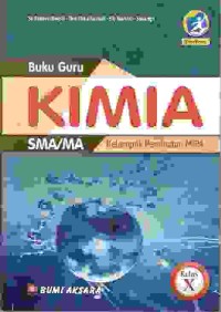 Image of Buku Guru Kimia Kelompok Peminatan Kelas X 2016
