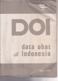 Image of DOI data obat di Indonesia edisi 7