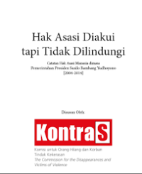 Image of Ebook Hak Asasi Diakui Tapi Tidak Dilindungi