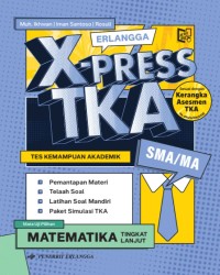 Image of Erlangga X-PRESS TKA SMA Matematika Tingkat Lanjut
