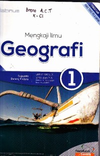 Image of Geografi 1 Petunjuk Guru Sekolah Menengah Umum Kelas 1