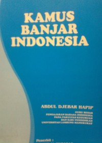 Image of Kamus Banjar Indonesia