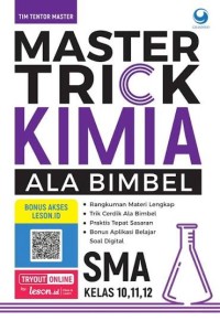 Image of MASTER TRICK KIMIA ALA BIMBEL SMA KELAS 10,11,12