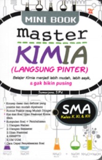 Image of MINI BOOK MASTER KIMIA SMA KELAS X, XI, XII