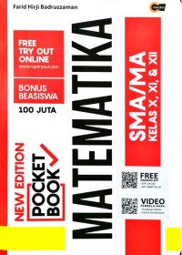 Image of New Edition Pocket Book Matematika SMA/MA Kelas X, XI, & XII