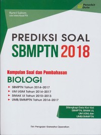 Image of Prediksi Soal SBMPTN 2018 Kumpulan Soal dan Pembahasan Biologi
