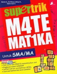 Image of SUPERTRIK MATEMATIKA UNTUK SMA/MA