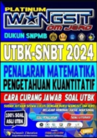 Image of Wangsit Platinum UTBK-SNBT 2024 Penalaran Matematika dan Pengetahuan Kuantitatif
