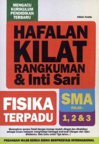Image of Hafalan Kilat Rangkuman & Inti Sari Fisika Terpadu SMA