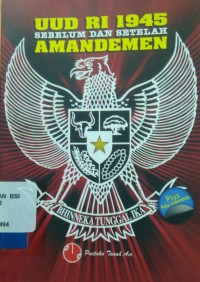 Image of UUD RI 1945 Sebelum dan Setelah Amandemen