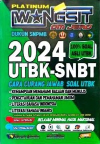 Image of Wangsit Platinum UTBK-SNBT 2024 Kemampuan Memahami Bacaan dan Menulis