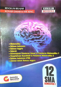 Image of Buku Pelajaran Revolusi Belajar Koding Kelas 12 SMA Semester 1 Kurikulum Merdeka
