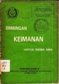 Image of Bimbingan Keimanan Untuk Siswa SMA