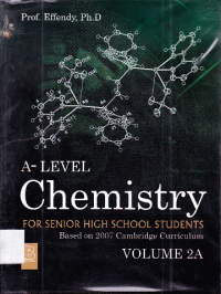 Image of A- Level Chemistry for Senior High School Students Volume 2A