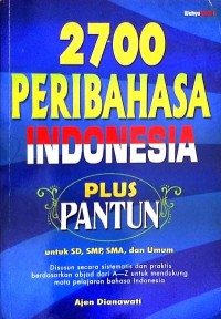 2700 Peribahasa Indonesia Plus Pantun