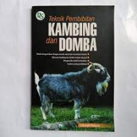Image of Teknik Pembibitan Kambing dan Domba