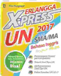 Image of Erlangga X-Press UN 2017 Untuk SMA/MA Bahasa Inggris Program IPA/IPS