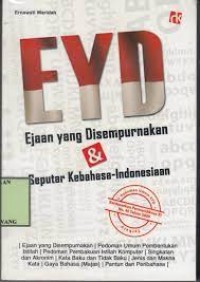 Image of EYD Ejaan Bahasa Indonesia yang Disempurnakan Terbaru untuk SMP, SMA, Mahasiswa & Umum