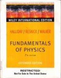 Image of Fundamentals of Physics