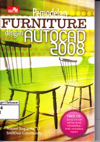 Image of Pemodelan Furniture dengan Autocad 2008
