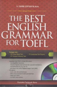 Image of The Best English Grammar For TOEFL